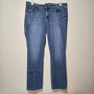 Ann Taylor Loft Woman's sz 16 modern straight Jeans